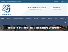 Tablet Screenshot of ftmrc.co.uk